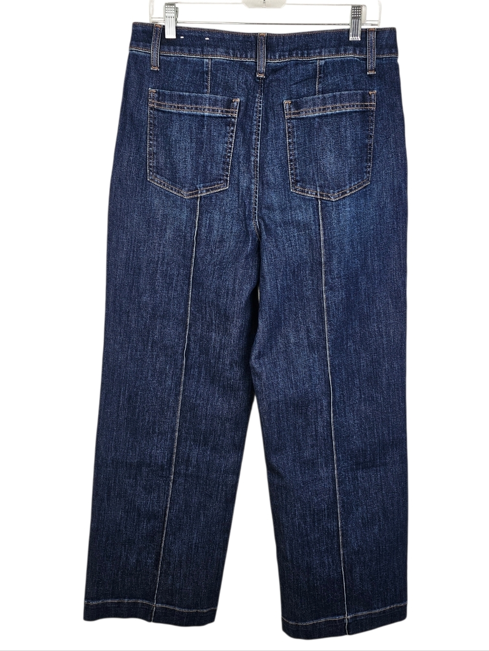 Chico's High Rise Straight Leg Jeans - Picture 2 of 9